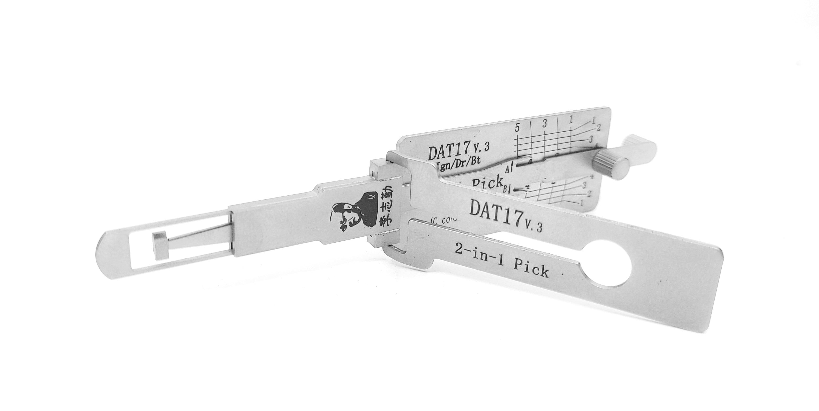 Original Lishi Subaru (DAT17+IGN V.3) 2-in-1 Tool with Anti-Glare