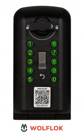 Wolflok Heavy-Duty Key Lock Box with Push Button - by Wolflok