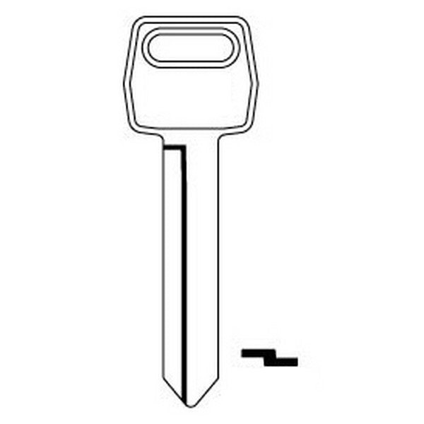 FORD - 1991 & UP  Door Locks (Escort & Tracer) - Aero Lock TO-56 (H60/H62) 109pc. Try-Out Key Set