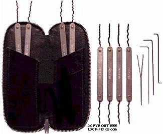 Htf Lockpick High Tech Lock Pick Set - HTPK-20 - Majestic | Lockpicks.com