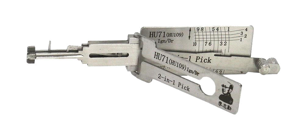 HU71 2-in-1 tool for Scania -by Original LISHI | LockPicks.com