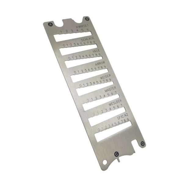 【key-bee 】WorksAlex Elmsley1&2 12 Function Key Decoder | BAY-CO Locksmith Tool – Lockpicks.com