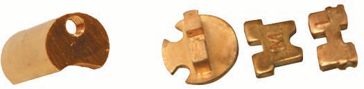 ABUS 83 knk Brass Adapter Pack S2 (Picture may not reflect actual Adapter color)