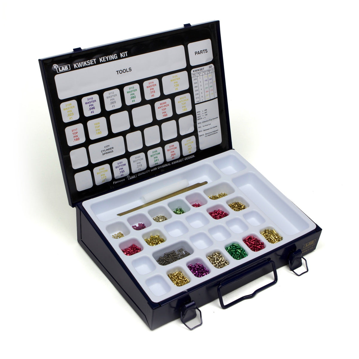 Pin Key Set Kwikset Specific Professional Pin Kit- KPK115 - Lockpicks – Lockpicks.com