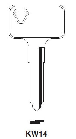 KAWASAKI - Vulcan Motorcycles - TO-12 (KW14) 32pc. Try-Out Key Set