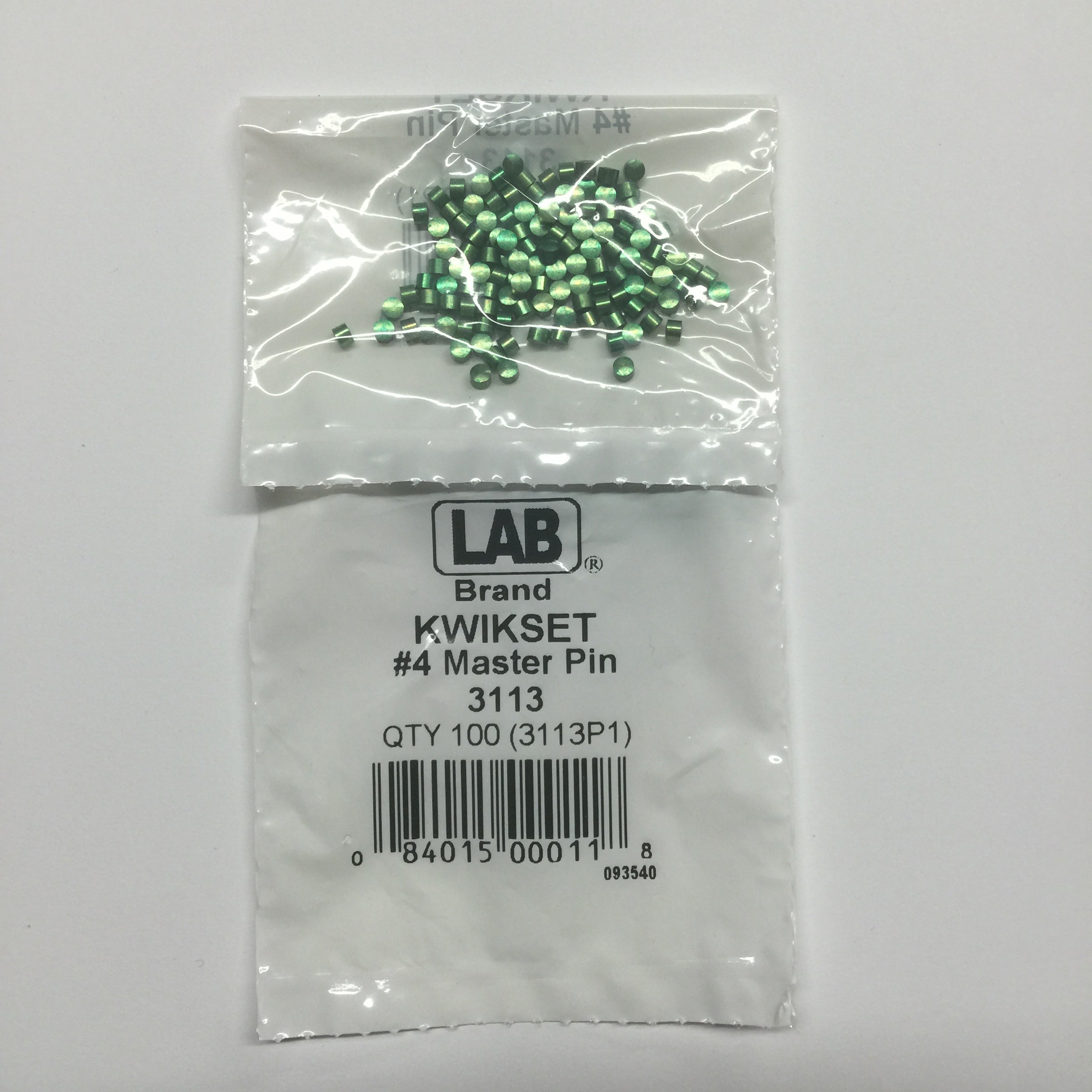 #4 Kwikset Master Pin .092 (100) - LAB | LockPicks.com – Lockpicks.com