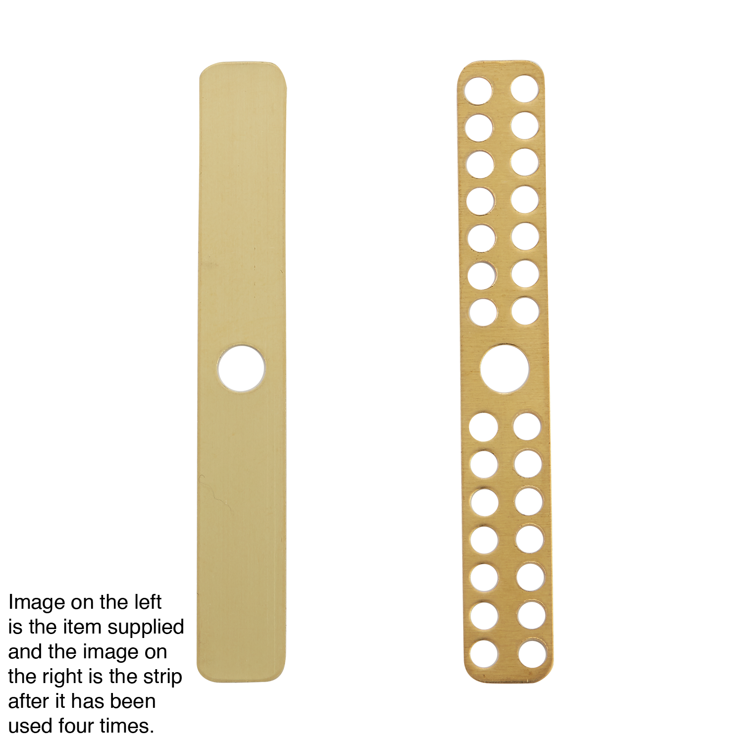 LAB Capping Strip Precision Brass Strips for SFIC Core Capping (Pack o ...