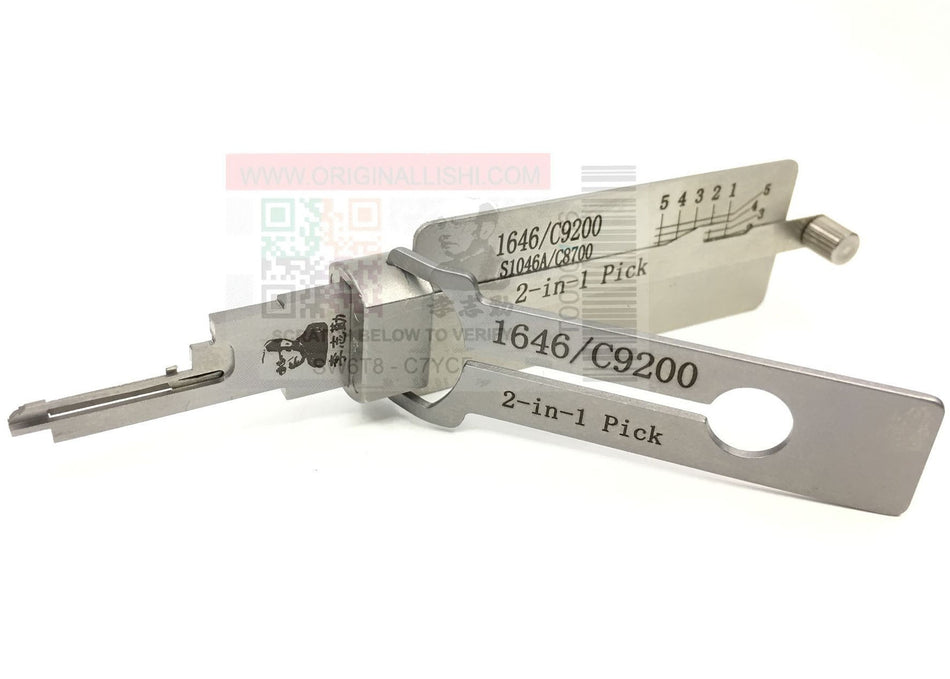 National CompX Mailbox Lishi C9200/C8700/1646-AG (LISHI-1646-AG) -by Original Lishi 