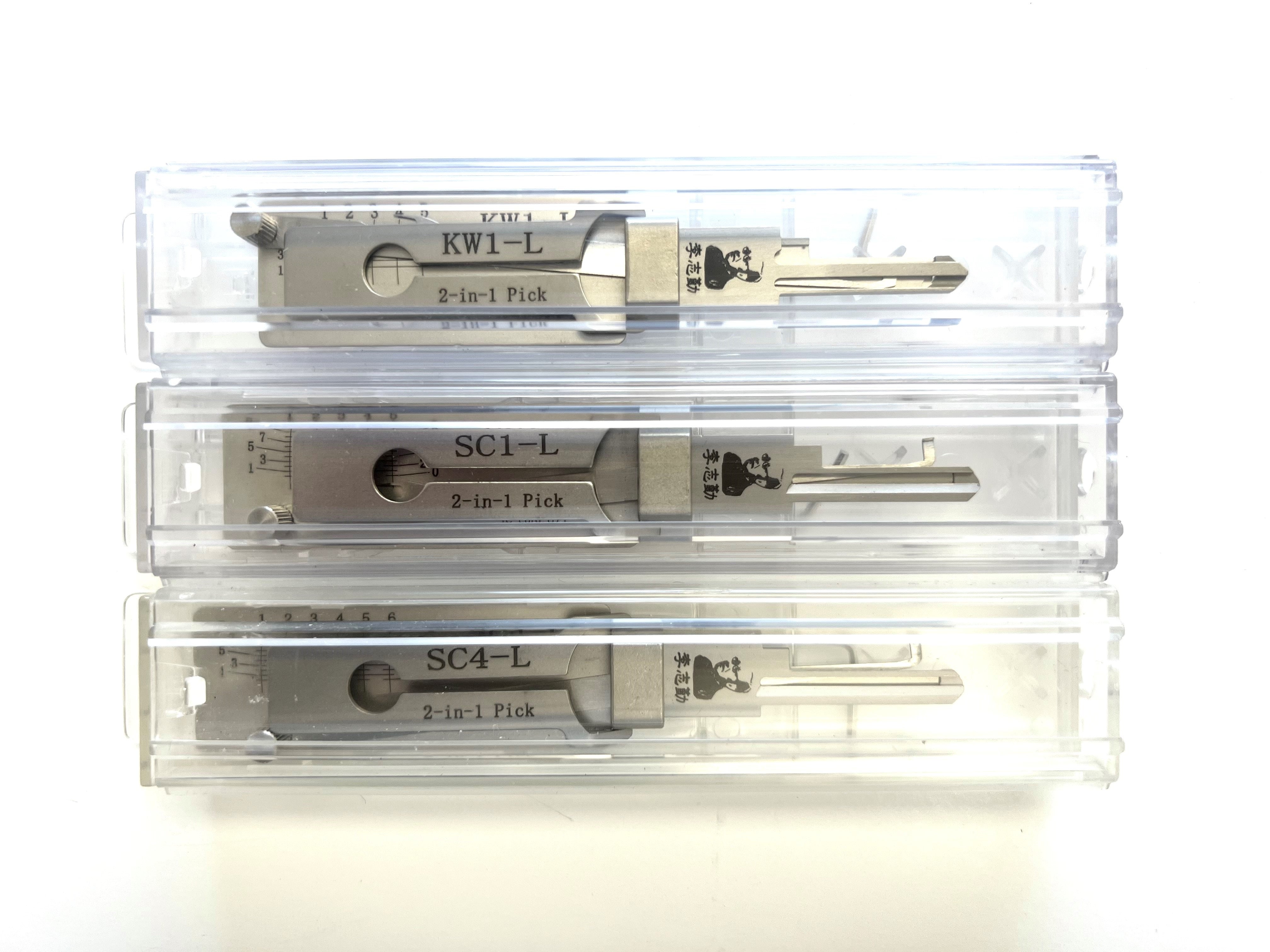 Original Lishi Residential Bundle LEFT Handed (3 pcs) – Lockpicks.com