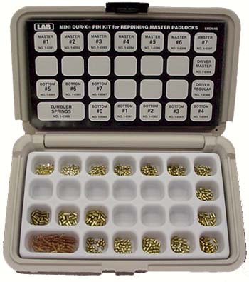Mini Pin Kit for MASTER Lock- LMDMAS – Lockpicks.com