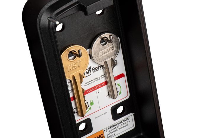 Wolflok Heavy-Duty Key Lock Box with Push Button - by Wolflok ...