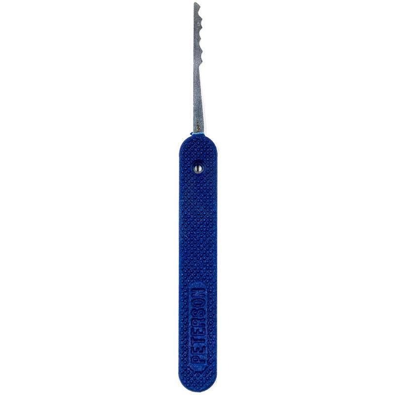 Peterson Long Ripple Stainless Steel Slender 0.015 Pick