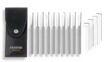 14 Piece Lock Pick Set - MPXS-14 – Lockpicks.com