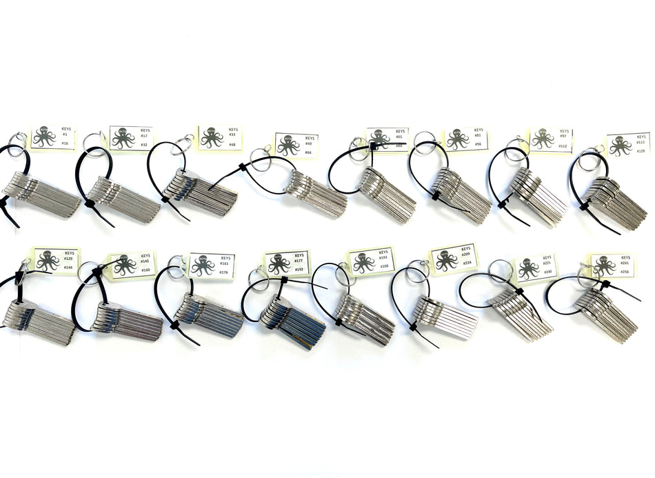 Octo-8 HU100 tryout 128 key set (8-CUT)