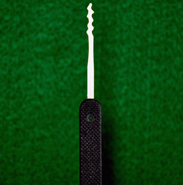 Peterson Over Reach Wave Rake Government Steel Pick with Plastic Handl ...