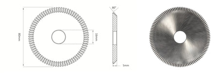 Kd50c Exploded View WP032 Carbide Cutter for Bravo III – Lockpicks.com
