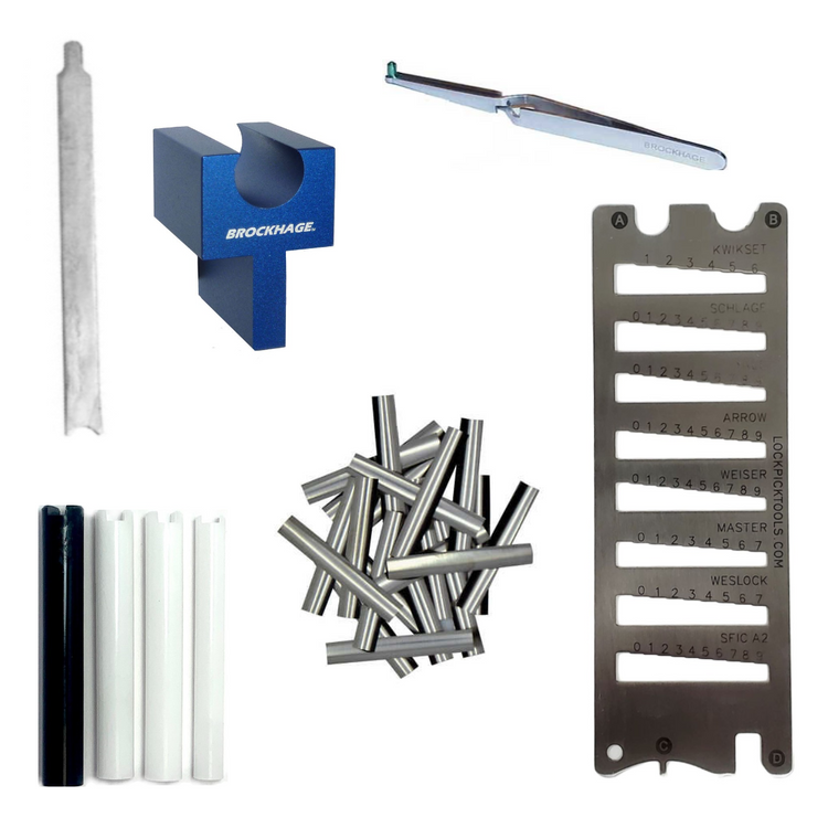 Lock Pureref Tools Professional Lock Rekeying Kit & Tools | Lockpicks.com