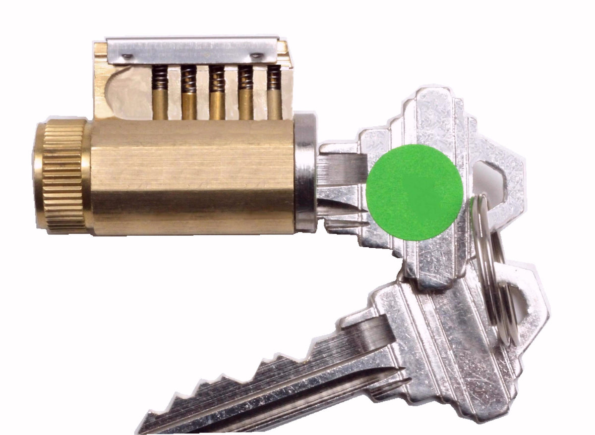 Cut Off Lock Schlage Cut-Away Practice Lock - BROCKHAGE | Lockpicks.com