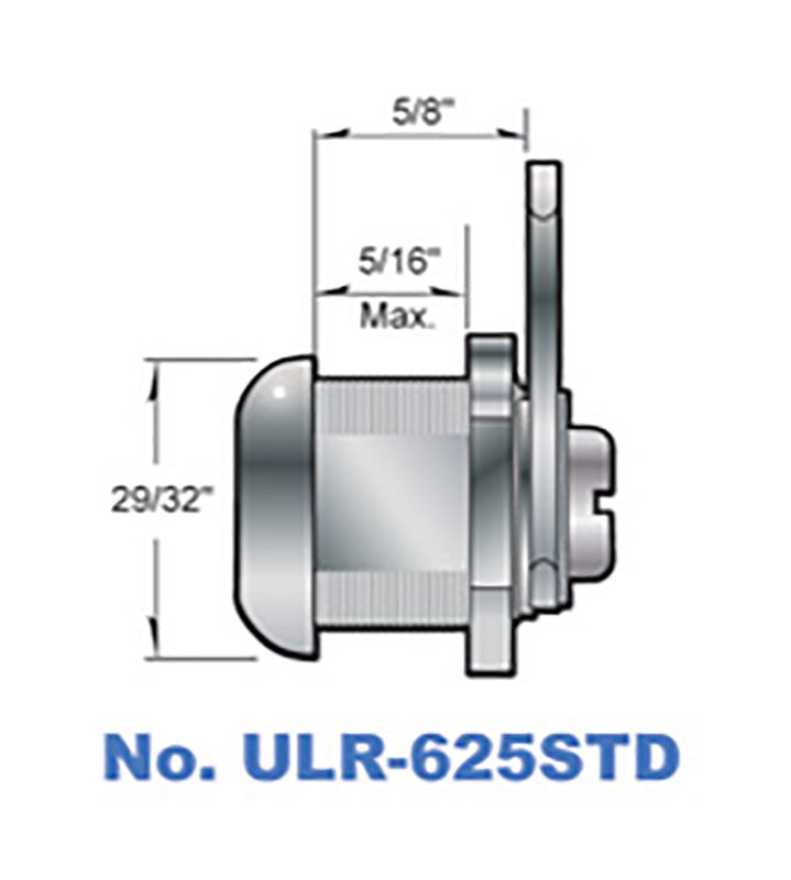 Upgrade Your Security with 5/8'' Replacement Cam Lock Package Part ...