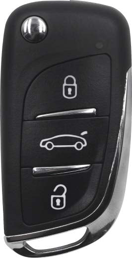 DS Style 3-Button Remote Flip Key - XHorse | Lockpicks.com