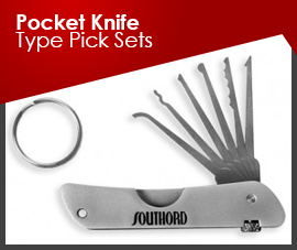 POCKET KNIFE TYPE PICK SETS