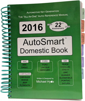  2016 AUTOSMART BOOK SET - Foreign & Domestic Book