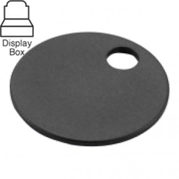 1-1/4″ Black Aluminum Tags Display Box (100/Box) -Lucky Line