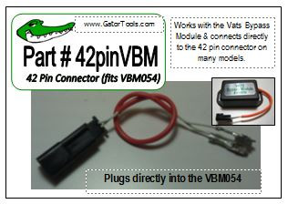 DISCONTINUED- Optional 42 Pin Adapter for VATS By-Pass Module