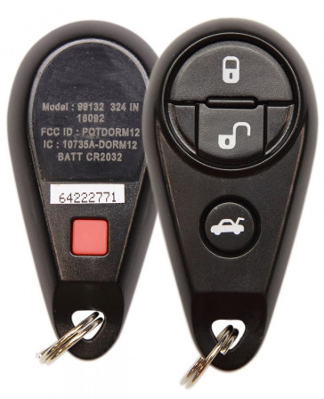 Subaru (5931637) 4 Button Remote (433 MHZ) 