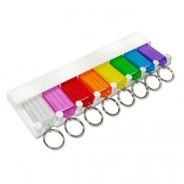 8-Key Tag Rack -by Lucky Line