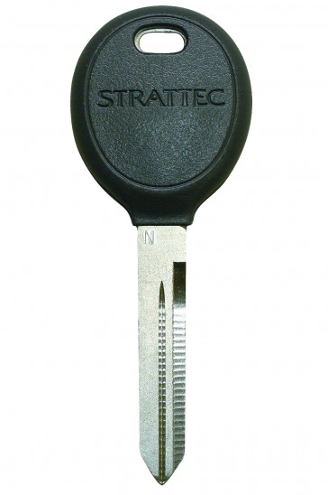 Chrysler (Y165) Plastic Key Head w/ Strattec Logo -by Strattec
