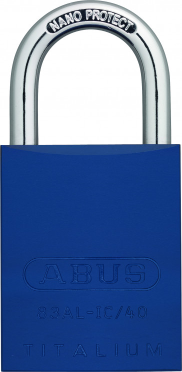 ABUS 83AL-IC/40 Blue w/ 1.5" Shackle