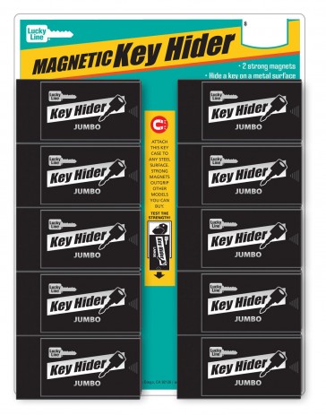 Jumbo Magnetic Key Hider Display (10/Cd) -by Lucky Line
