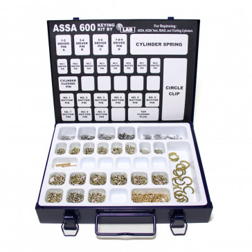 ASSA 600, ASSA Twin, V-6 Keying Pin Kit by LAB 