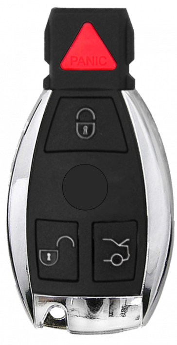 Mercedes Benz Silva 4-Button Remote Key -by Kee-Co