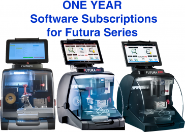 Software Subscriptions for Futura Series (1-Year) -by Ilco