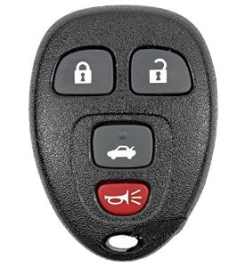 Chevrolet (CHEV-R07-KOB) 4 Button Remote Key (Lock, Unlock, Trunk, Panic) 315MHz