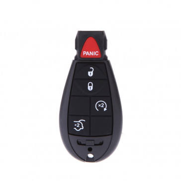 DISCONTINUED- Jeep 5-Button Fobik Remote (FCC ID: IYZ-C01C, M3N5WY783X) Philips 46 433Mhz -by Kee-Co