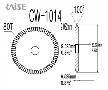 Replacement Cutter CW-1014