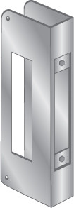 WRAP PLATE MORTISE-STAINLESS STEEL, EWP-251-S