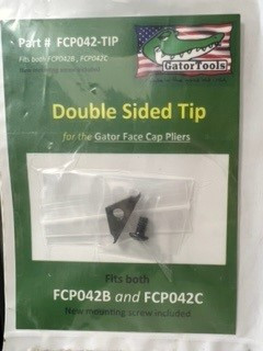 Tip for Gator Face Cap tool FCP042B & FCP042C