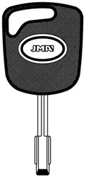 Ford Tibbe (FO21T7) Transponder Key -by JMA