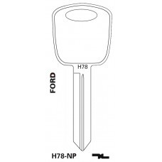 Ford (FO-30D,H78) Key Blank 10-PACK