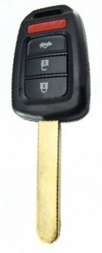 Honda (HON-31) 4 Button Remote Head key(Lock, Unlock, Trunk, Panic) 313.8MHz