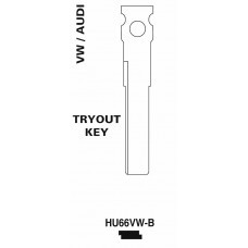 HU66VW-B key blank