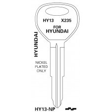 Hyundai Key Blank (HY13-NP, HY-5, X235) 10-PACK
