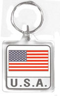U.S.A. Acrylic Flag (Large) - (12p/c Multi-Card) 