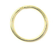 1-1/16" Gold Split Key Ring - Quantity: 100/Bulk