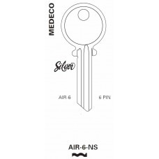 Medeco 6-Pin Key Blank