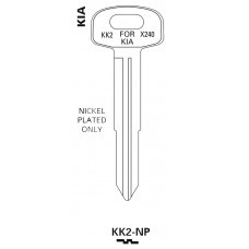 Kia Key Blank (KK2-NP, KI-2D, X240) 10-PACK